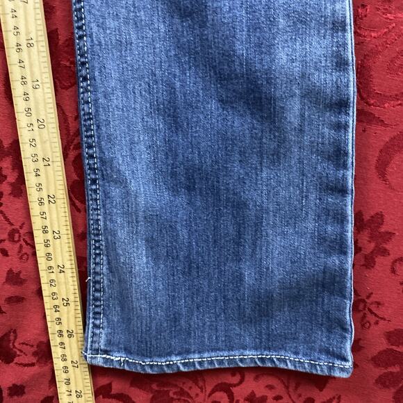 Levi's Bootcut Jeans Girls 12 Reg Adjustable Waistband Stretch Denim Flap Pocket - Picture 10 of 12